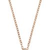 Necklace - Rose Gold Tone