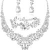 Crystal Bridal Jewelry Set