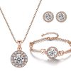Round Rose Gold