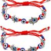 multi-eyes red-2pcs