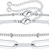 Beads Chain&Oval chain-Silver