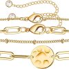 Beads Chain&Hammered Disc