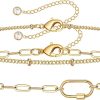 Beads Chain&Oval Screw Clasp