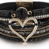 B29:Heart Leather(Black)