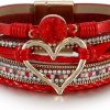 B32:Heart Leather(Red)