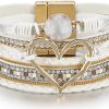 B34:Heart Leather(White)