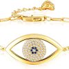 Blue evil eye