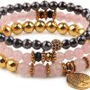 Rose Quartz&Hematite