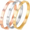 3 sets(Rose Gold,Gold,Silvery)