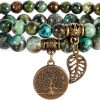 African Turquoise Bracelet Set