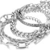 4 PCS Silver