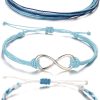 I:3Pcs Blue Infinite