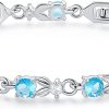 Clear Blue-Silver