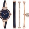 Rose Gold/Navy Blue