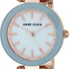 Light Blue/Rose Gold