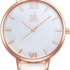 K0056-Rosegold-Genuine Leather