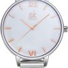 K0056-Silver-Mesh Band