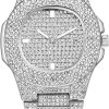 3-a.41mm/Silver Square/Men
