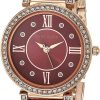 Rose Gold/Burgundy