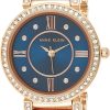 Rose Gold/Blue