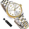 Upgraded Version of Women Watch-Gold White