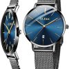 Black Band & Blue Dial