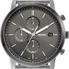 Silver Mesh Chrono