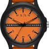 Black/Orange