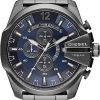 Gunmetal/Blue Dial