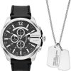 Silver/Black Gift Set