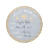 Hello World Baby Arrival Sign