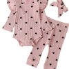 Pink With Hearts