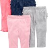 Pink/Navy/Grey, Dots