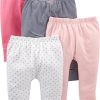 Pink/Grey/White, Stripe/Dots
