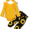 Ribbed-yellow Floral