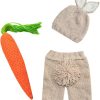 Hat + Long Pants + Carrot
