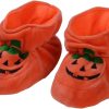 Halloween Pumpkin Bootie