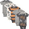 Grey/Ivory/Orange