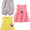 Pink/Yellow, Floral/Dots/Bird