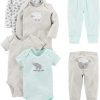Grey/Mint Green, Lamb/Elephant