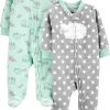 Mint Green/Grey, Elephant