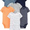 Blue/Orange/Grey, Sailboats/Stripe