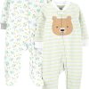 White, Bear/Stripe