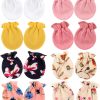 8 Pairs: White, Pink, Peach, Yellow, Floral