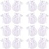 8 Pairs White Cute Bow Baby Gloves B