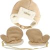 9-24 Months Baby Hat Mitten Set