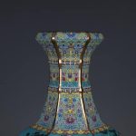 ZSEDP Enamel Hexagons Vase with Flower and Bird Pattern Jingdezhen Antique Ceramic Vase - Image 5