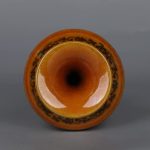 ZSEDP The Egg Yolk Glaze Twigs and The Dragon Pattern Vase Flower Utensils Antique Porcelain Ornaments - Image 6