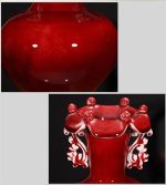 ZSEDP Ceramics Jun Porcelain Antique Vases Furnishings Decorative Arts and Crafts Double Ears Leaf Mouth Vases - Image 8