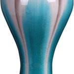 ZSEDP Crack-Changing Glaze Vase Ceramic Antique Kiln Decoration of Chinese Style Living Room Porch Wine Cabinet